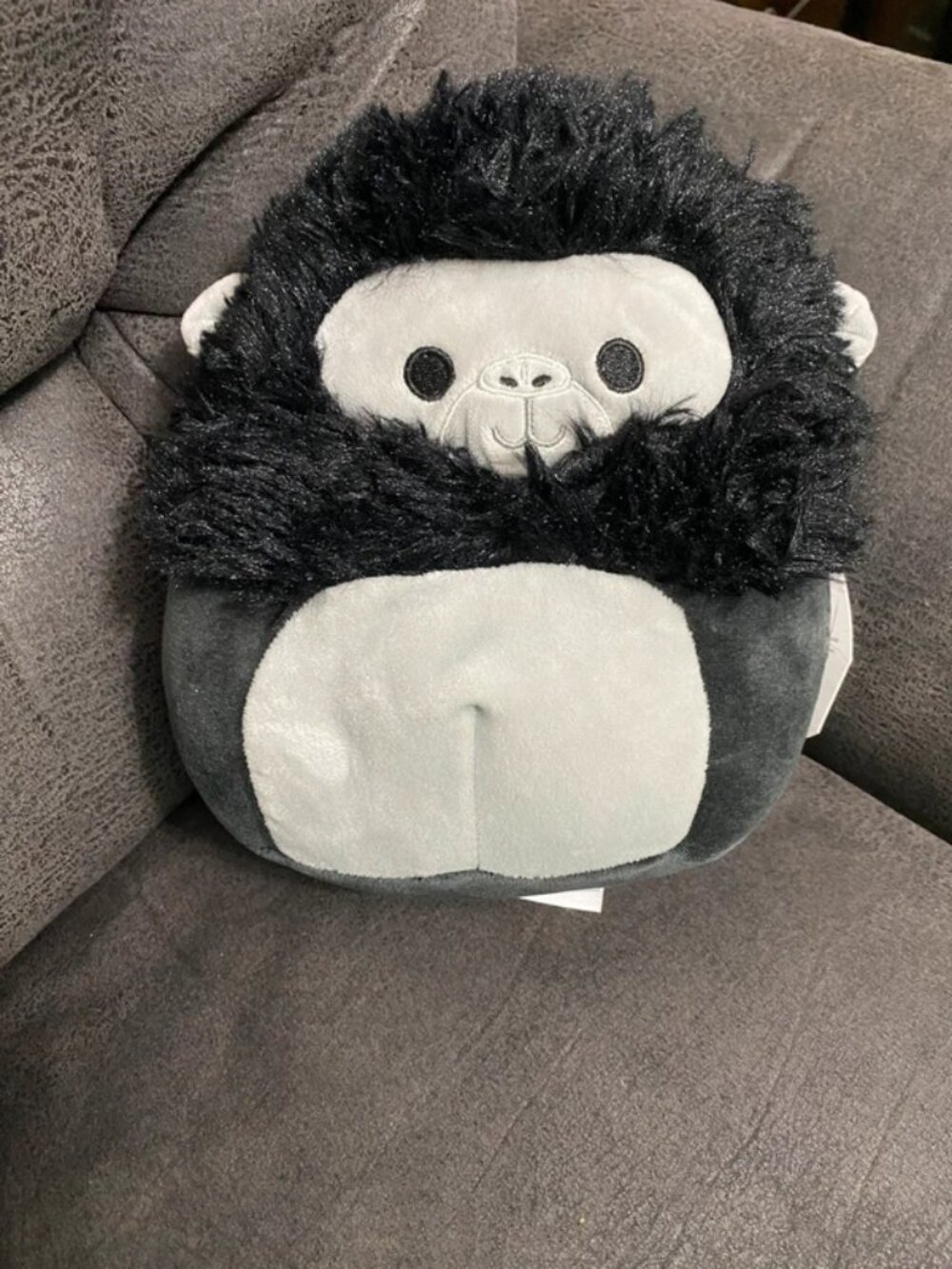 Squishmallows Aron Gorilla Black Gray Plush With Original Tags
